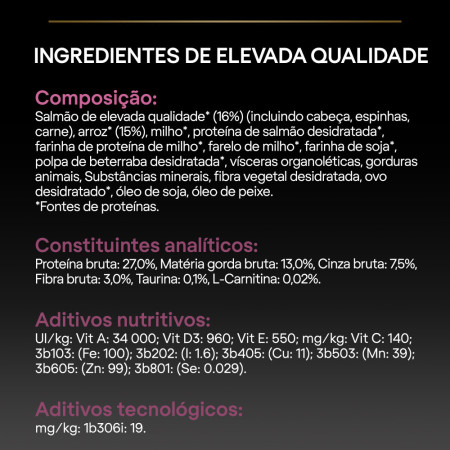 Purina Pro Plan Adult Large Robust Sensitive Skin Salmão