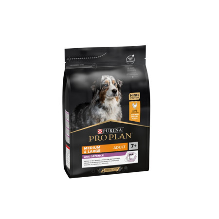 Pro Plan Adult +7 Medium & Large Age Defence Frango