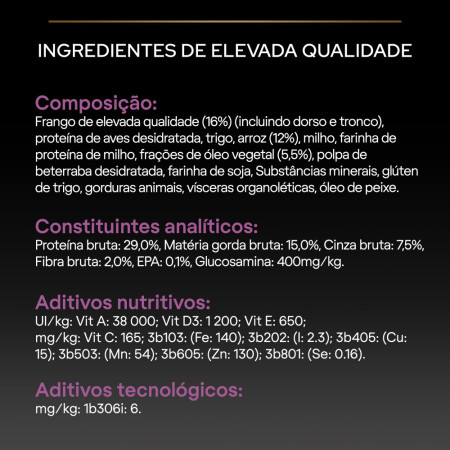 Pro Plan Adult +7 Medium & Large Age Defence Frango
