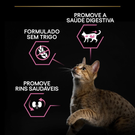 Purina Pro Plan ração seca para gato com sensibilidade digestiva