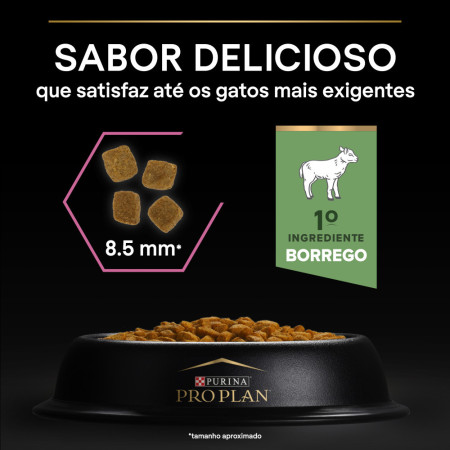Purina Pro Plan ração seca para gato com sensibilidade digestiva
