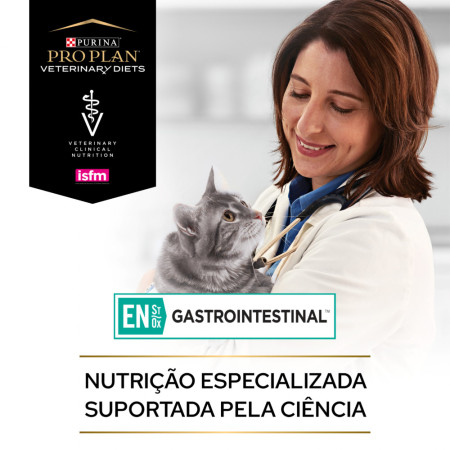 Pro Plan Veterinary Feline Wet EN Gastrointestinal com salmão