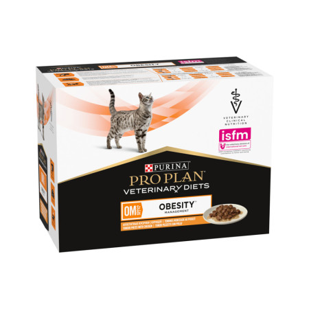 Pro Plan Veterinary Feline Wet OM Obesity