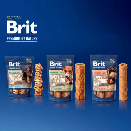 Brit Premium by Nature Dog Collagen Chews Tubes filled with Turkey