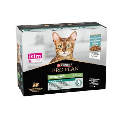 Pro Plan Feline Wet Sterilised Maintenance Peixe do Oceano