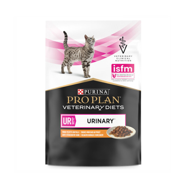 Pro Plan Veterinary Feline Wet UR Urinary com Frango
