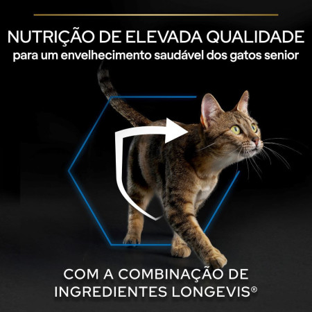 Pro Plan Feline Senior Longevis 7+ Salmão