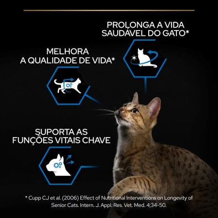 Pro Plan Feline Senior Longevis 7+ Salmão