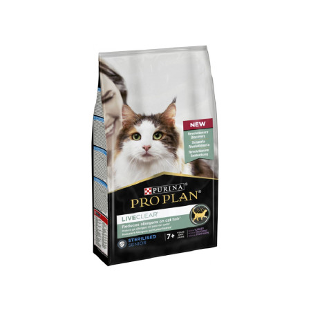 Pro Plan Feline LiveClear Sterilised Senior 7+ Perú