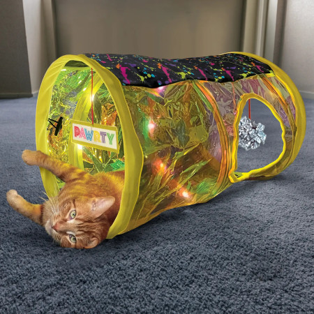 Kong Play Spaces Rave tunel luminoso para gatos