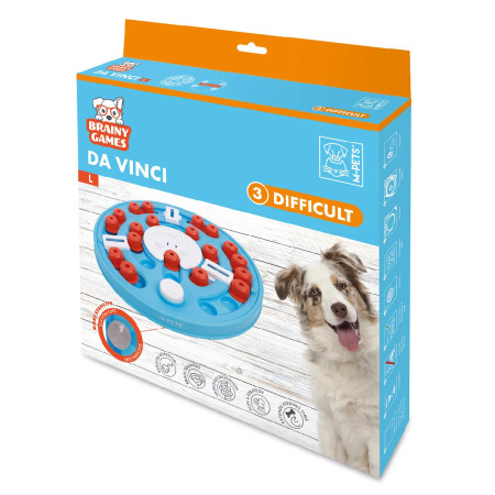 M-Pets Brainy Games Puzzle para cão Da Vinci Nível 3