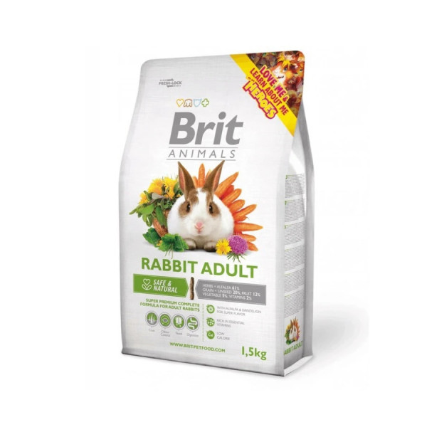 Brit Animals Alimento para Coelho Adulto