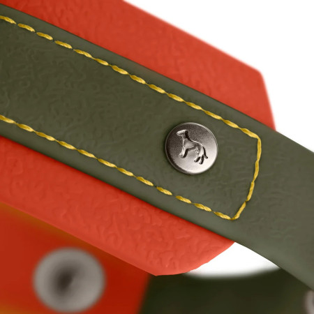 Hunter Coleira Grossa Havanna Verde/Laranja