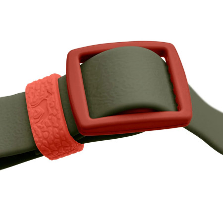 Hunter Coleira Havanna Verde/Laranja