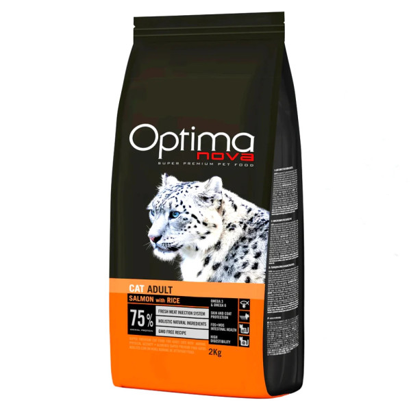 Optima Nova Cat Adult Salmão & Arroz