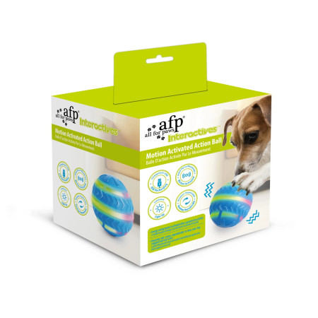 AFP Bola para cão activada por movimento