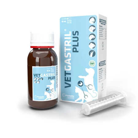 Vetgastril Plus Protetor gástrico para cães e gatos