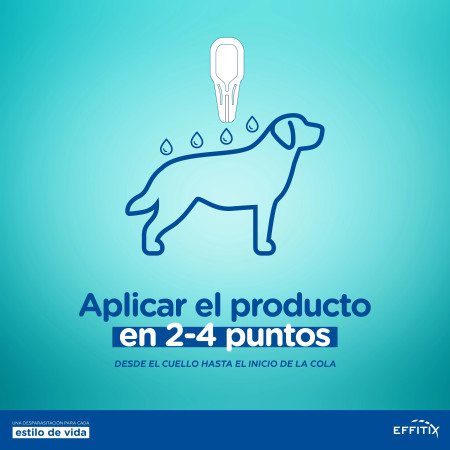 Effitix Pipetas para cães 40 - 60 kg