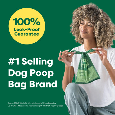 Earth Rated Poopbag Sacos de asas com cheiro a lavanda