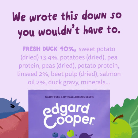 Edgard & Cooper Pato Adult Dog Regular