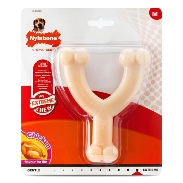 Nylabone Extreme Wishbone Osso de Galinha