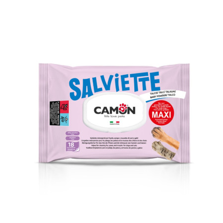 Camon Toalhetes Talco para Cães Grandes