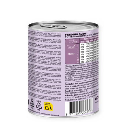 Eukanuba Wet Puppy Perú e cenoura