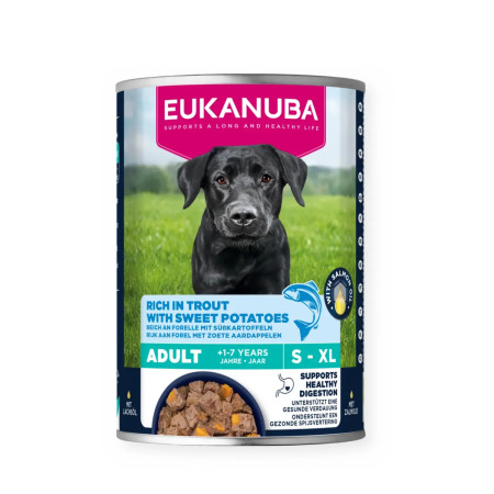 Eukanuba Wet Adult Truta e batata doce
