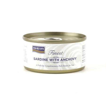 Fish4Cats Lata Sardinha com Anchovas