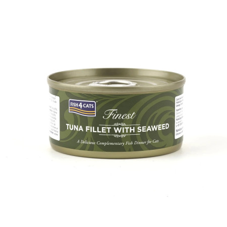 Fish4Cats Lata Filetes de Atúm e Algas