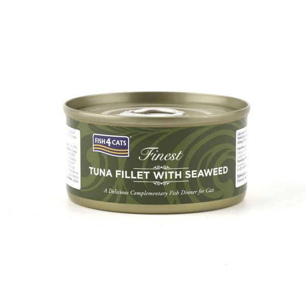 Fish4Cats Lata Filetes de Atúm e Algas