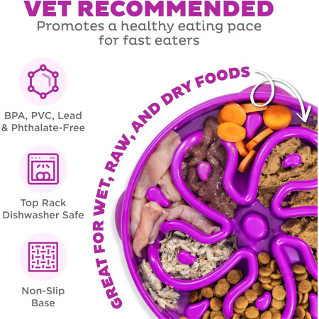 Outward Hound Comedouro Fun Feeder Flower