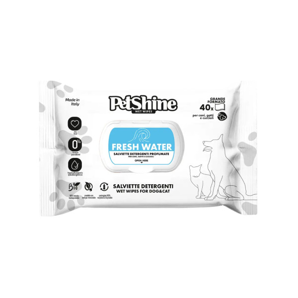 PetShine Toalhitas Fresh Water