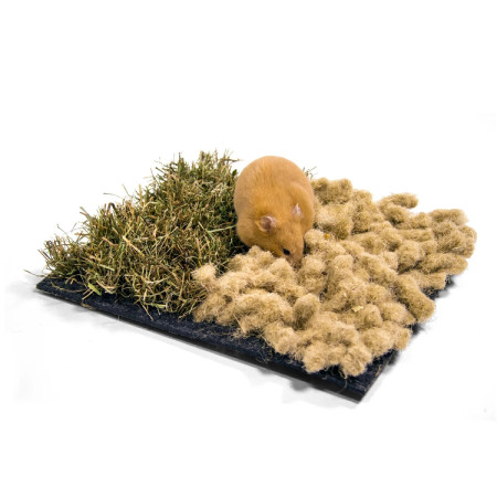 Bunny Interactive Snufflemat com feno e cânhamo