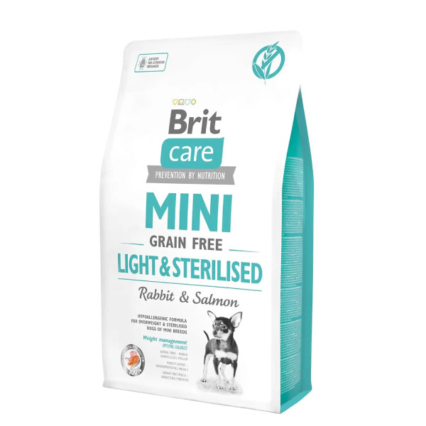 Brit Care Dog Mini Light & Sterilized Grain-free