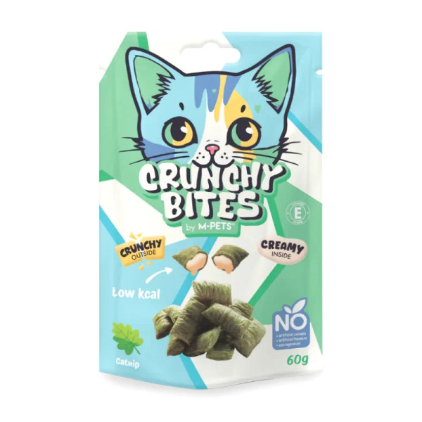 M-Pets Crunchy Bites Cat Snack Catnip