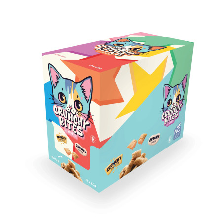 M-Pets Crunchy Bites Cat Snack Beef