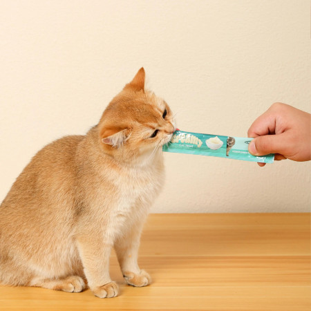 M-Pets Creamy Cat Treat Salmon and Beef