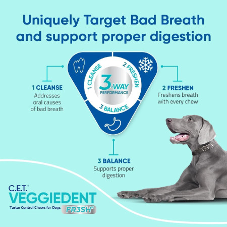 Virbac Veggie Dent - Resultados cientificamente comprovados
