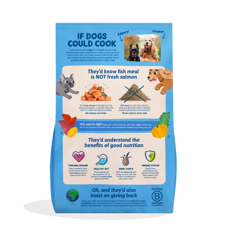 Edgard & Cooper Fresh Salmão fresco para cães pequenos adultos