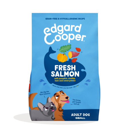 Edgard & Cooper Fresh Salmão fresco para cães pequenos adultos