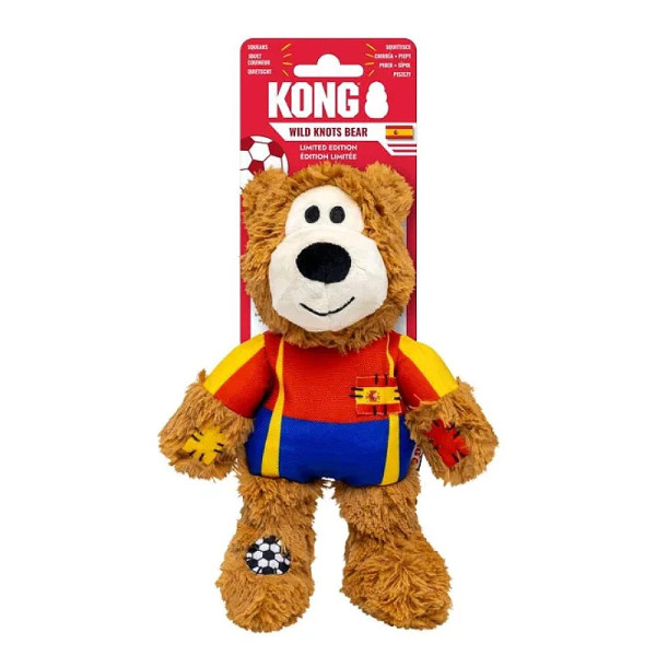 Kong Wild Knots Urso Soccer Espanha - Edição Mundial de Futebol