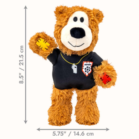 Kong Wild Knots Urso Soccer Árbrito - Edição Mundial de Futebol