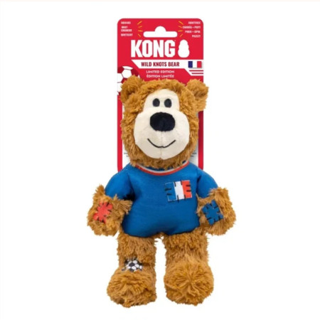 Kong Wild Knots Urso Soccer França - Edição Mundial de Futebol