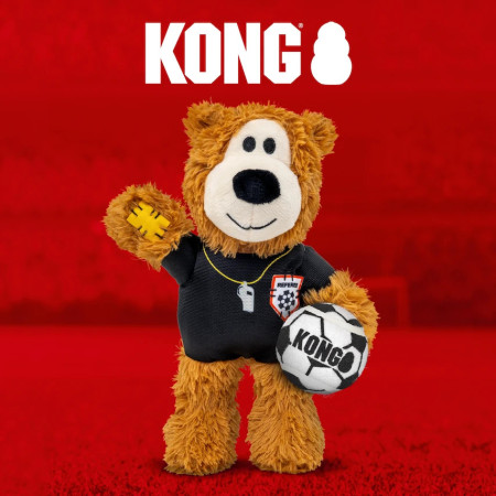 Kong Wild Knots Urso Soccer Árbrito - Edição Mundial de Futebol