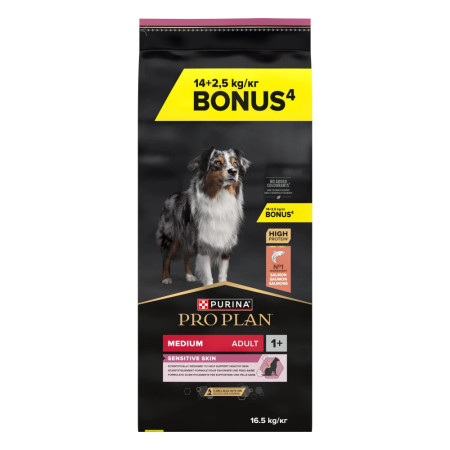 Pro Plan Adult Medium Sensitive Skin Salmão