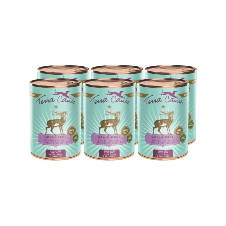Terra Canis Grain Free Veado com Batata, Maçã e Arando