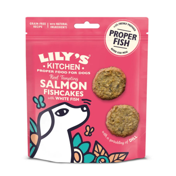 Lily's Kitchen Salmon Fishcakes with White Fish