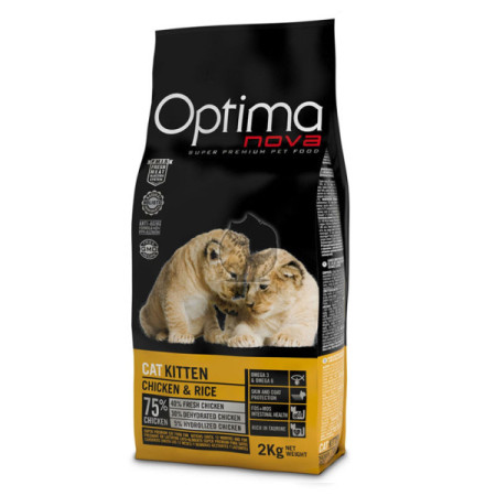 Optima Nova Kitten Frango & Arroz