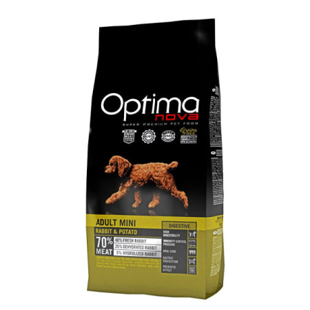 Optima Nova Dog Mini Adult Digestive Coelho & Batata